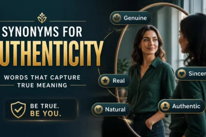 Synonyms for Authenticity