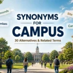 Synonyms for Campus