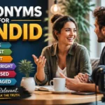 Synonyms for Candid