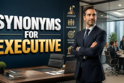 Synonyms for Executive