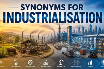 Synonyms for Industrialisation
