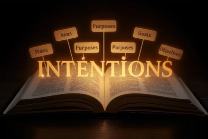 Synonyms for Intentions