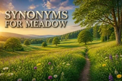 Synonyms for Meadow