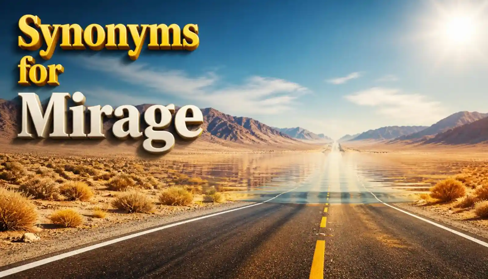 Synonyms for Mirage