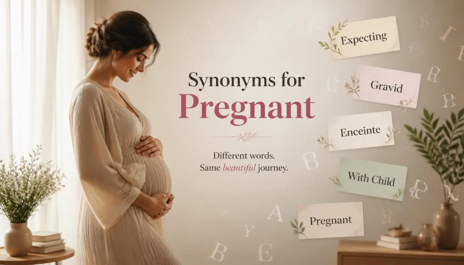 Synonyms for Pregnant