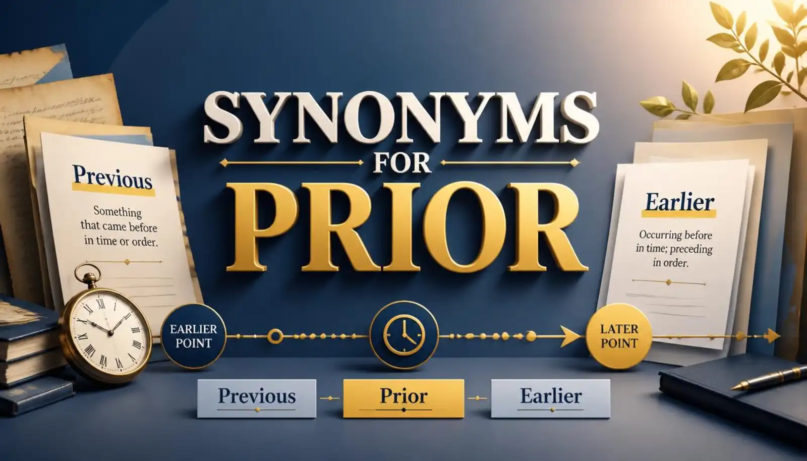 Synonyms for Prior