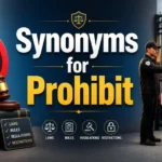 Synonyms for Prohibit