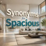 Synonyms for Spacious