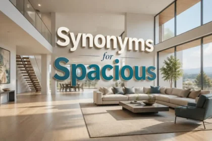 Synonyms for Spacious