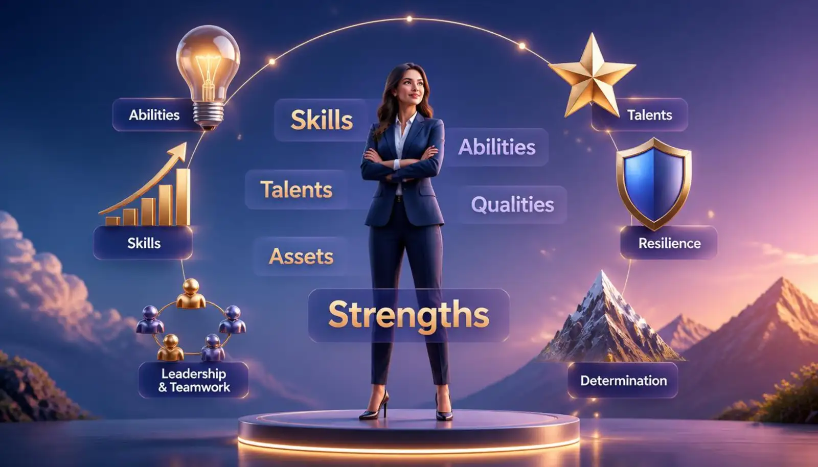 Synonyms for Strengths