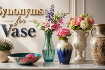 Synonyms for Vase