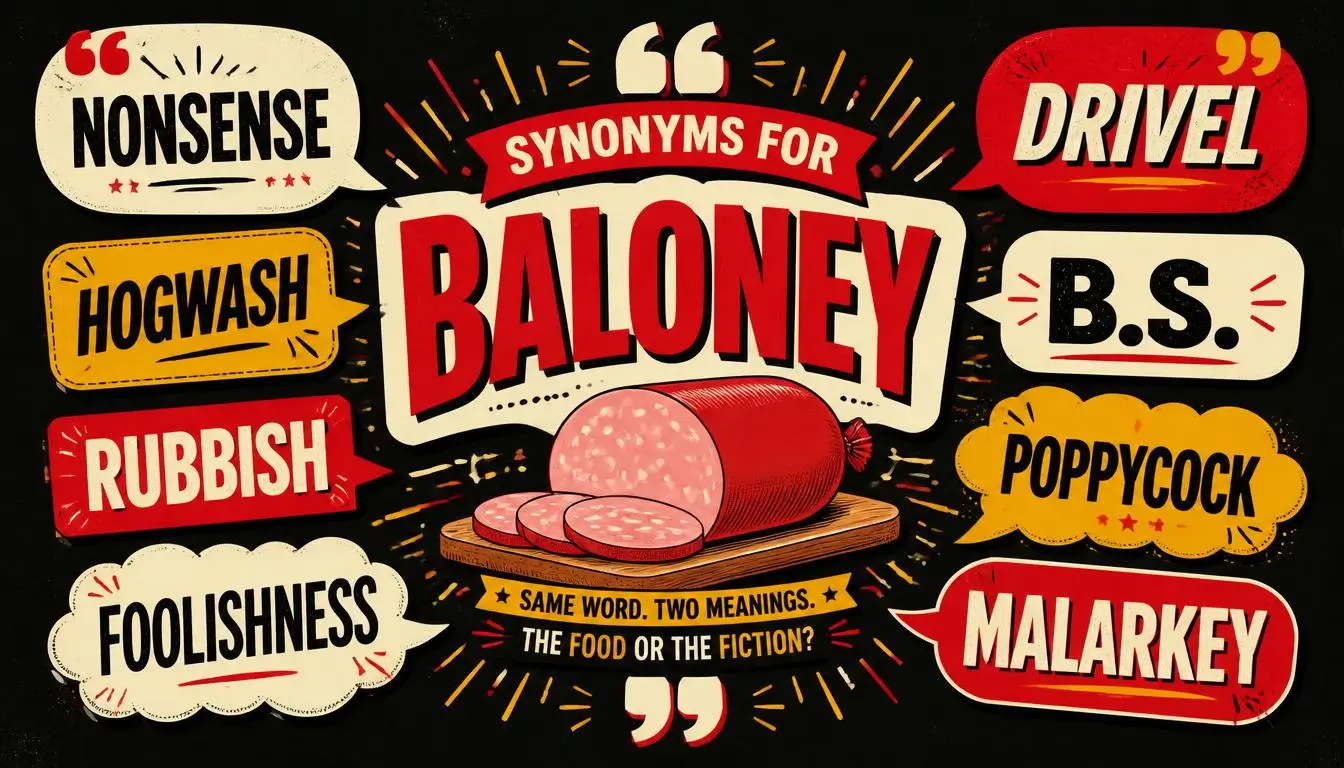 synonyms for baloney