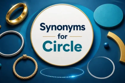 Synonyms for Circle