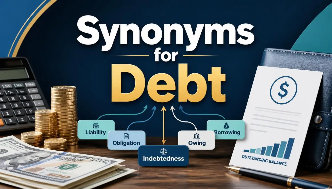 Synonyms for Debt