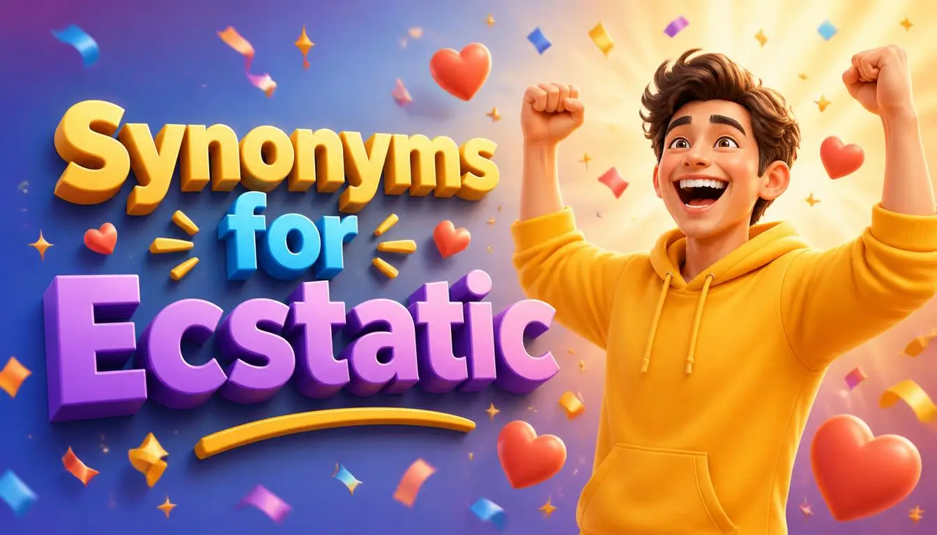 Synonyms for Ecstatic