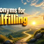 Synonyms for Fulfilling