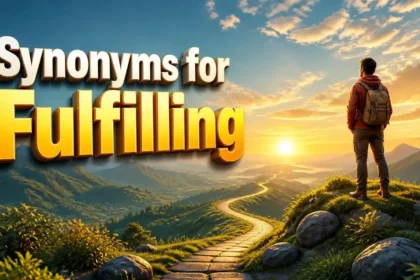 Synonyms for Fulfilling