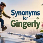 Synonyms for Gingerly