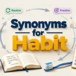 Synonyms for Habit