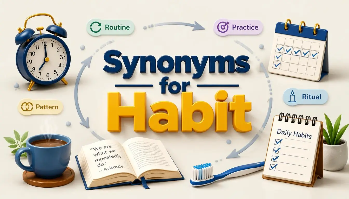 Synonyms for Habit