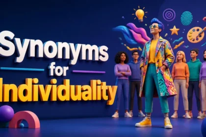 Synonyms for Individuality