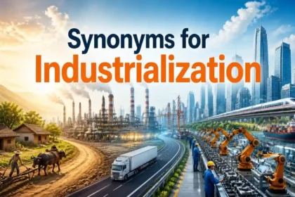 synonyms for industrialization
