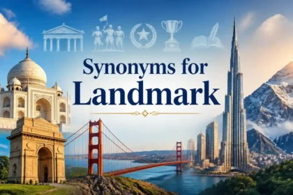 synonyms for landmark