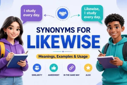 Synonyms for Likewise