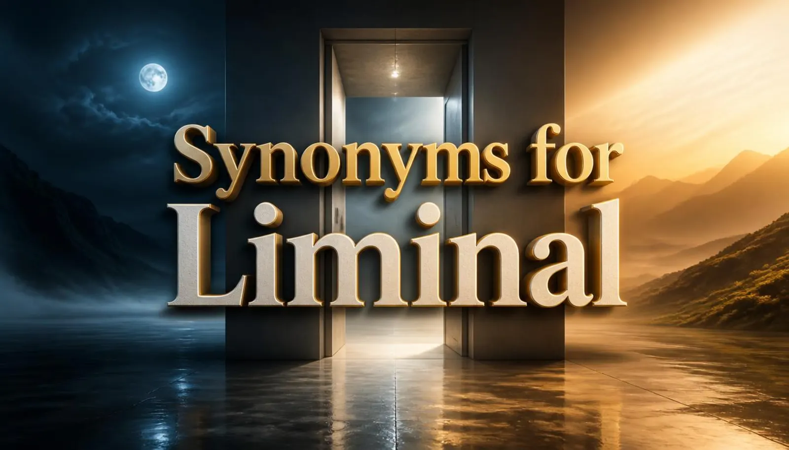 synonyms for liminal
