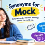 Synonyms for Mock