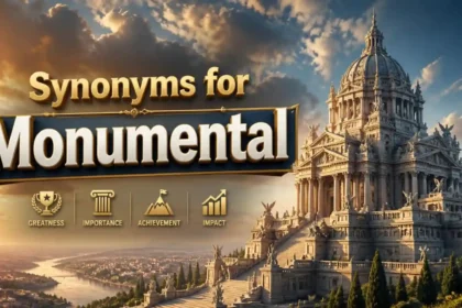 synonyms for monumental