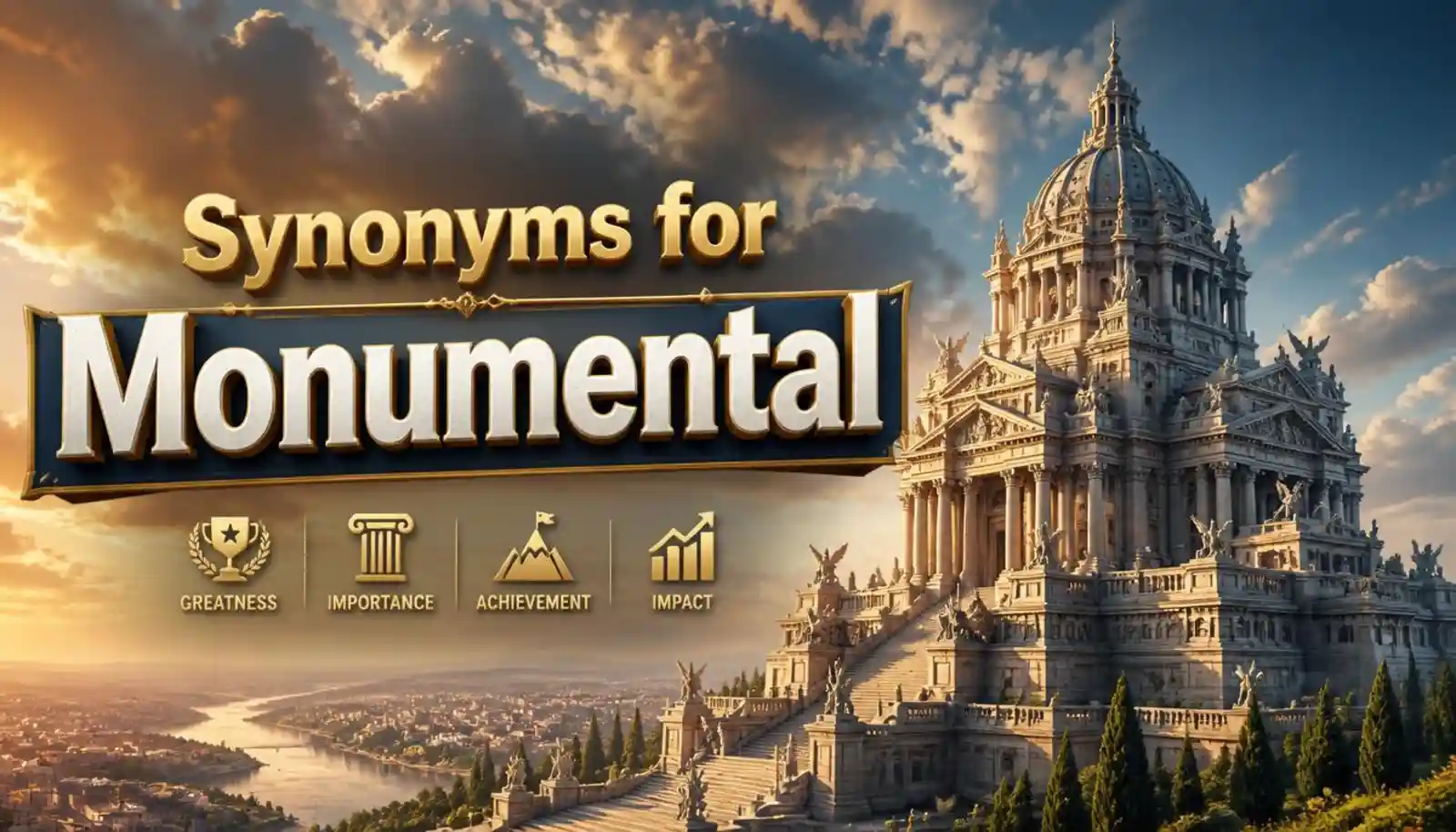 synonyms for monumental