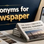 Synonyms for Newspaper
