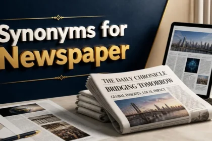 Synonyms for Newspaper