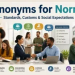 Synonyms for Norms