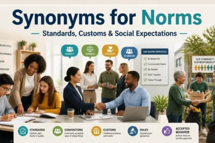 Synonyms for Norms