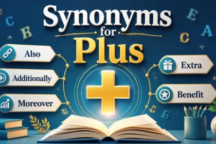 Synonyms for Plus