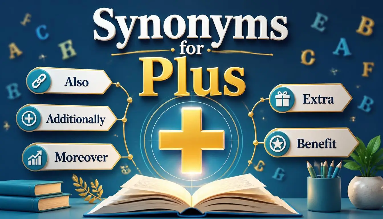 Synonyms for Plus