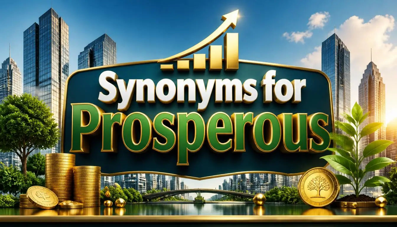 Synonyms for Prosperous
