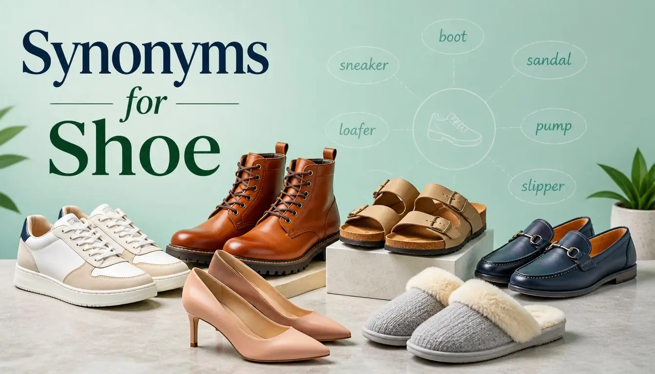 Synonyms for Shoe