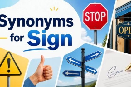 Synonyms for Sign
