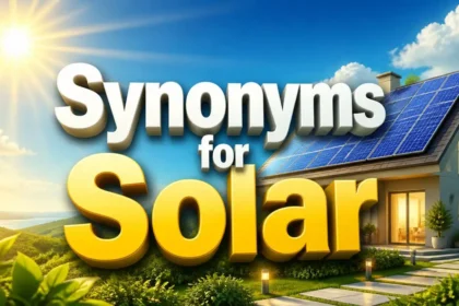 Synonyms for Solar