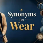 synonyms for wear